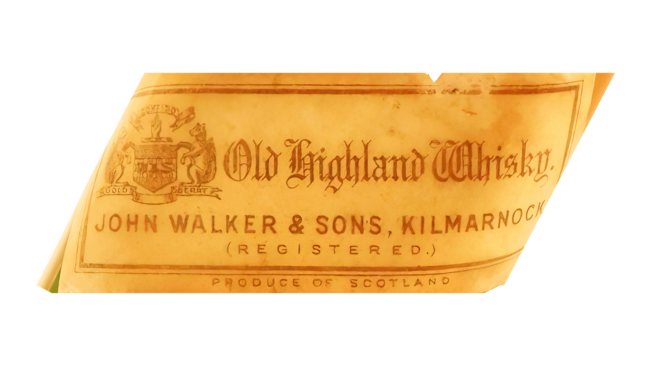 Johnnie Walker Logo 1865-1909