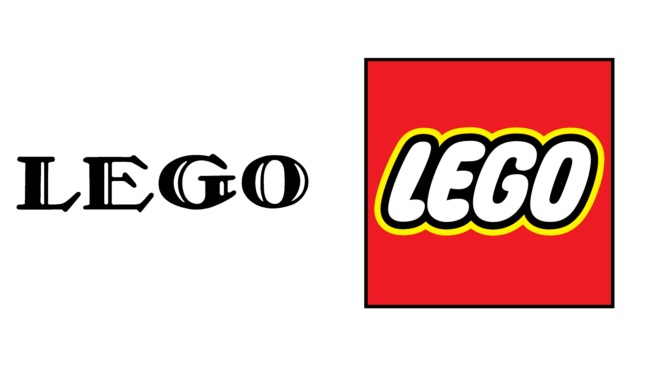 LEGO Firmenlogos damals und heute