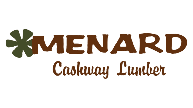 Menard Cashway Lumber Logo 1960-1984