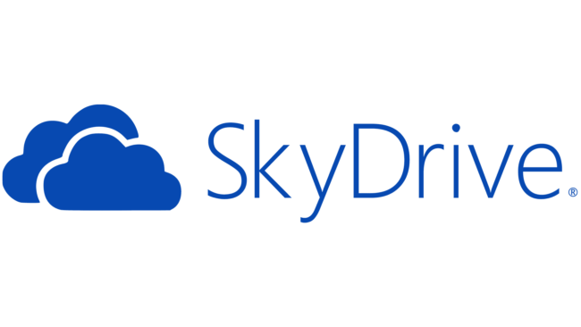 Microsoft SkyDrive Logo 2012-2014