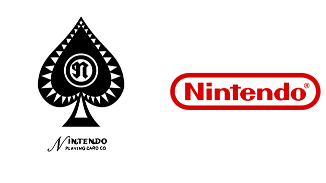 Nintendo Firmenlogos damals und heute