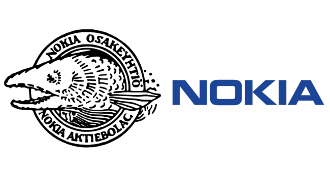 Nokia Firmenlogos damals und heute