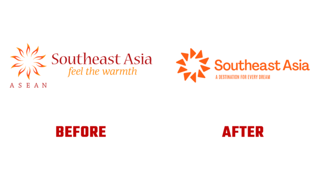 Southeast Asia Vorher und Nachher Logo (Geschichte)