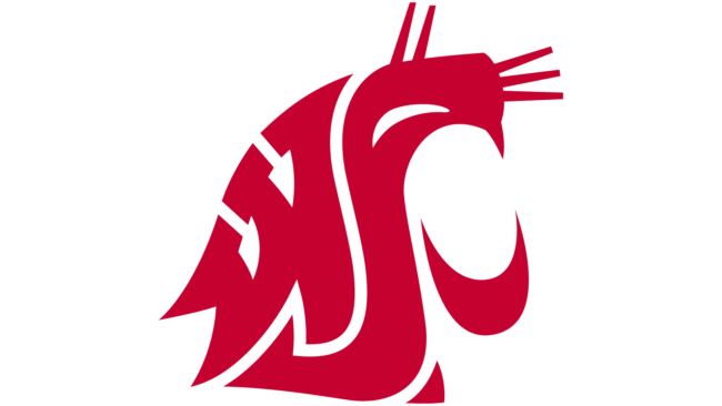 Washington State Cougars Logo 1995-heute