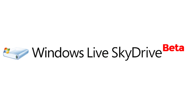 Windows Live SkyDrive Logo 2007-2008