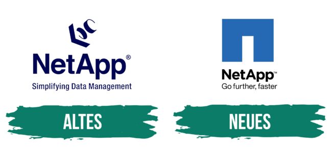 NetApp Logo Geschichte