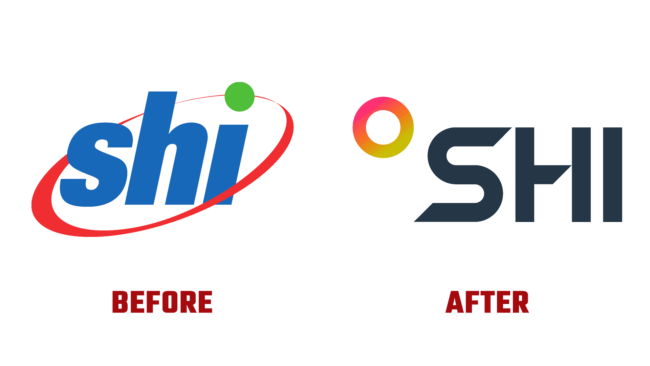 SHI Vorher und Nachher Logo (Geschichte)