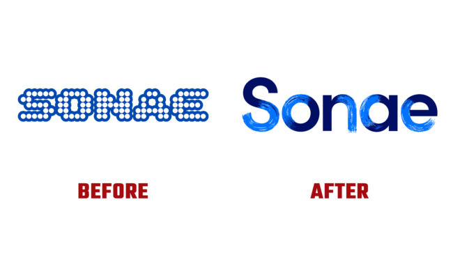 Sonae Vorher und Nachher Logo (Geschichte)
