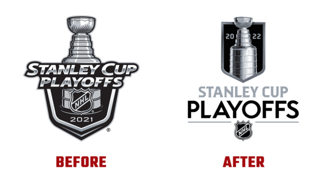 Stanley Cup Playoffs Vorher und Nachher Logo (Geschichte)