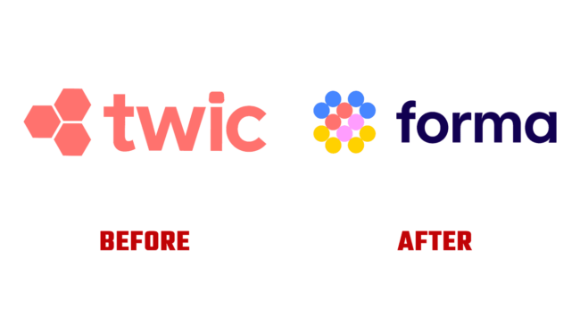 Forma Vorher und Nachher Logo (Geschichte)