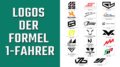 Logos der Formel 1-Fahrer