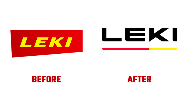 LEKI Vorher und Nachher Logo (Geschichte))